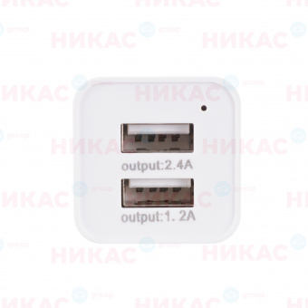 Автомобильное зарядное устройство USB (2 порта) AVS UC-323 (3,6А)